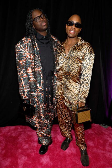 Monet X Change et Bob the Drag Queen sur le tapis rouge des TikTok Awards