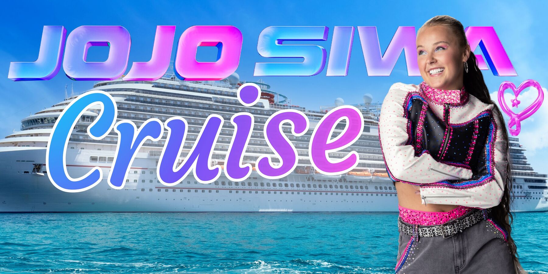 JoJo Siwa announces an exclusive fan cruise aboard Royal Caribbean with concerts, meet-and-greets, and themed events at sea.