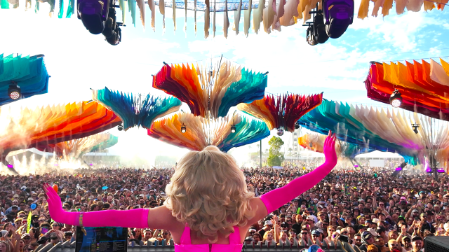 Trixie Mattel au DoLAB à Coachella.