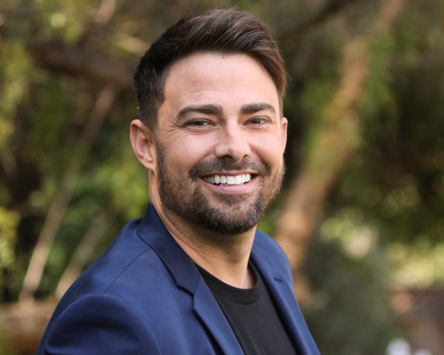 Actor Jonathan Bennett visits Hallmark Channel "Home & Family" Held on April 27, 2021 at Universal Studios Hollywood in Universal City, California.