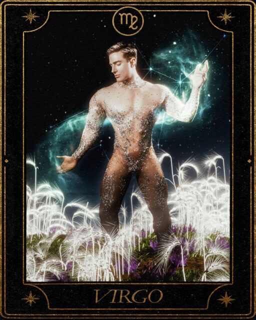 Le Queer Zodiac transforme l'astrologie en portraits queer intimes, fusionnant mythologie, mode et sensualité grâce à une collaboration LGBTQ+. Photo : Thomas Mundell