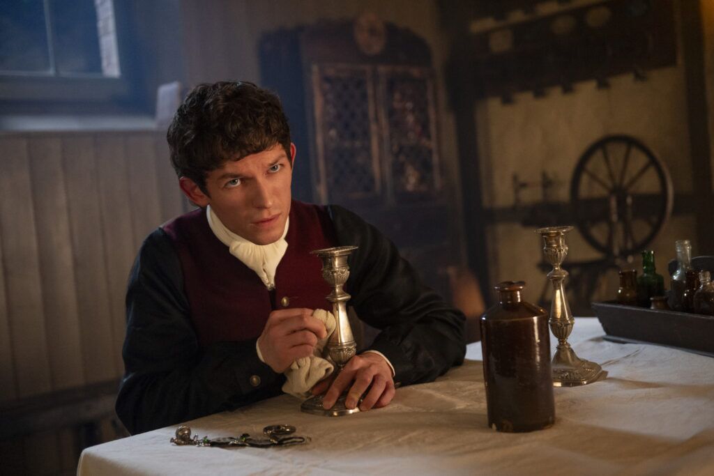 Bridgerton. David Moorst as Alfie in episode 402 of Bridgerton. Cr. Liam Daniel/Netflix © 2025