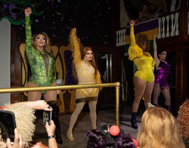 Chesley Polk's Fat Tuesday Drag Show has become a Pensacola Mardi Gras staple, blending drag, community and celebration.