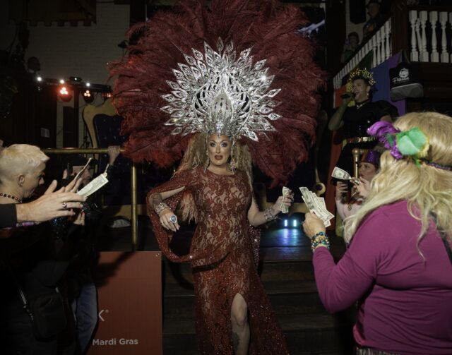 Chesley Polk's Fat Tuesday Drag Show has become a Pensacola Mardi Gras staple, blending drag, community and celebration.