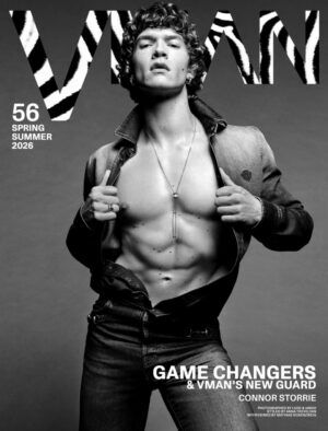 Connor Storrie Turns Up the Heat With Sizzling VMAN 56 Cover Shoot That