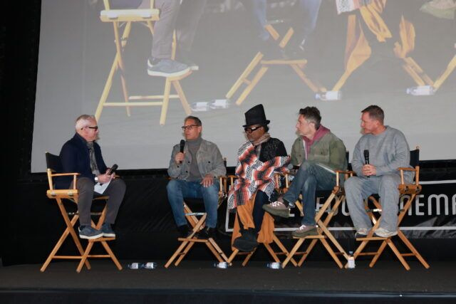 Greg Berlanti, Billy Porter, Zach Braff, Mickey Liddell 