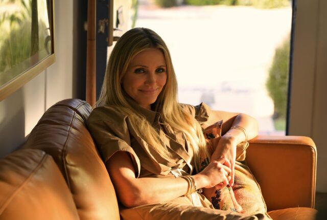 Cameron Diaz in "Outcome," now streaming on Apple TV.