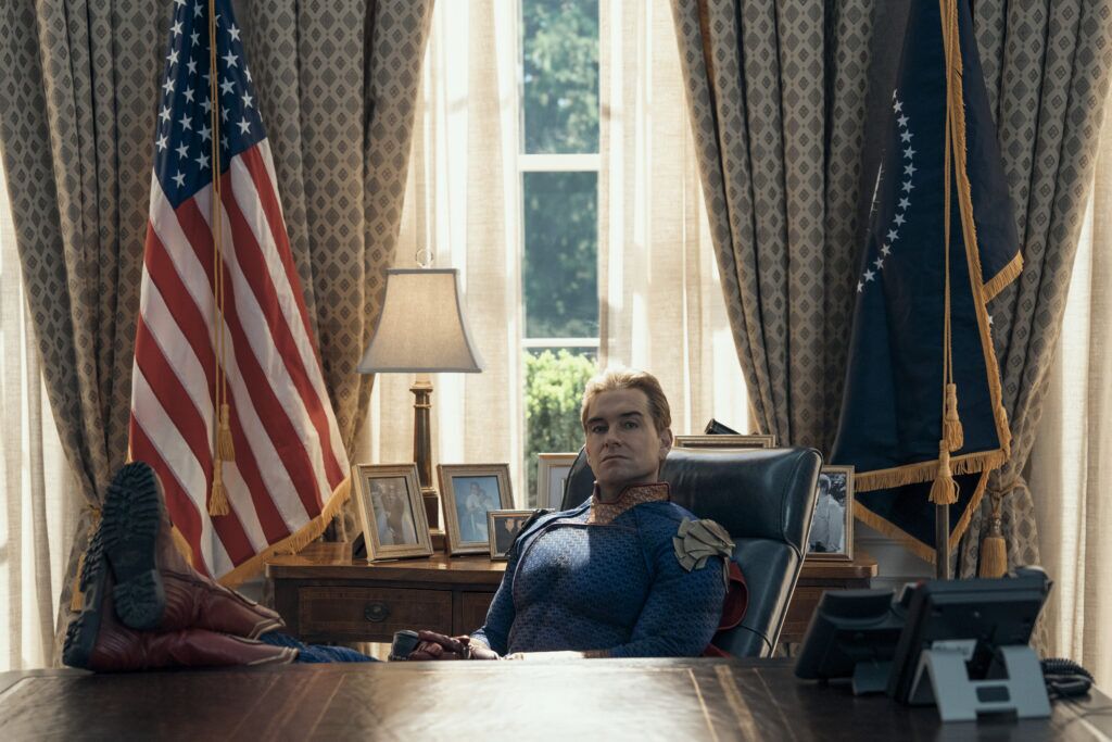 Antony Starr (Homelander) Crédit : Jasper Savage/Prime