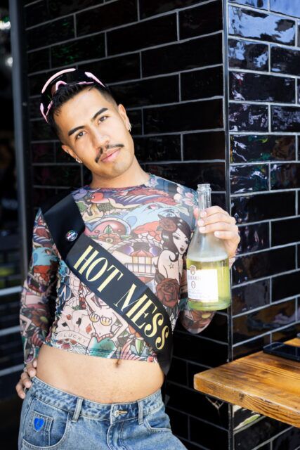 Les invités ont apprécié Giesen 0% Sparkling Brut lors du week-end de lancement de la Coupe du monde Pride House LA-WeHo.