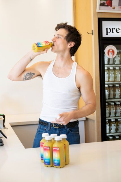 Photo gracieuseté de jus pressés