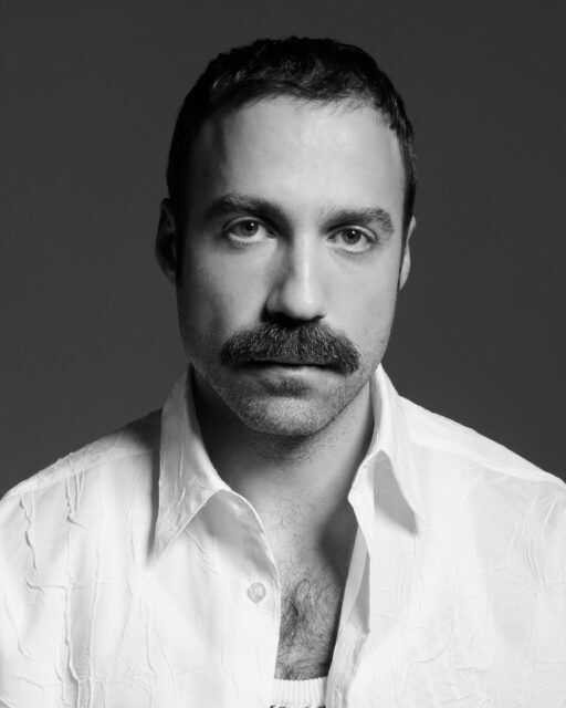 Designer LGN talks about joining OnlyFans, queer creative freedom, eroticism in fashion, and dressing Pedro Pascal in an exclusive interview with Gayety.