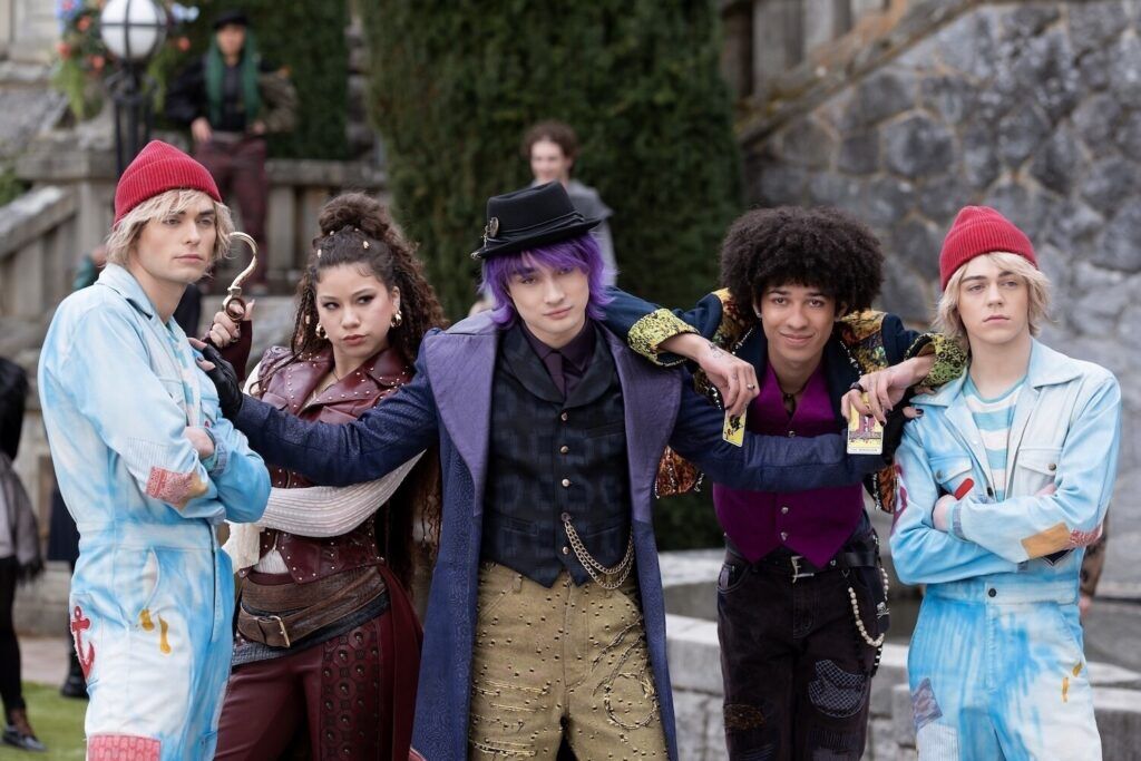 Descendants: Wicked Wonderland - (Disney/David Astorga) Ryan McEwen, Chiara Romero, Brendon Tremblay, Xavien Garrett, Dayton Paradis