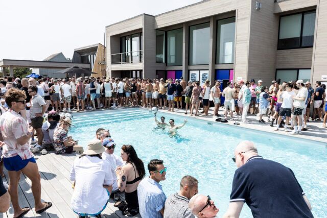 Lambda Legal's 48th annual Fire Island Pines fundraiser raised a record $571,327 to support LGBTQ+ civil rights and HIV advocacy efforts nationwide.