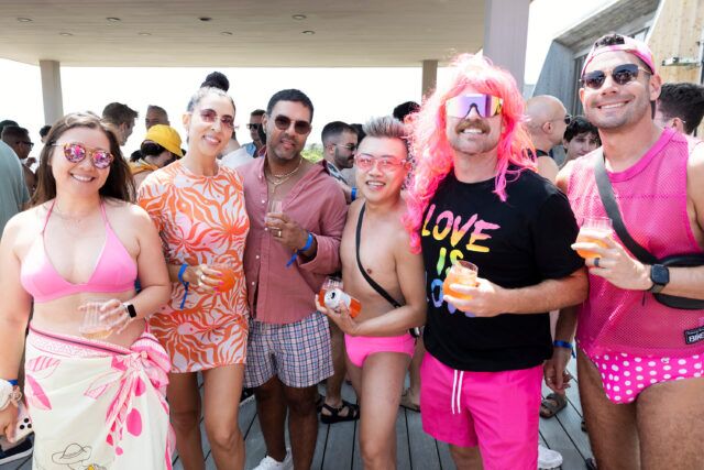Lambda Legal's 48th annual Fire Island Pines fundraiser raised a record $571,327 to support LGBTQ+ civil rights and HIV advocacy efforts nationwide.