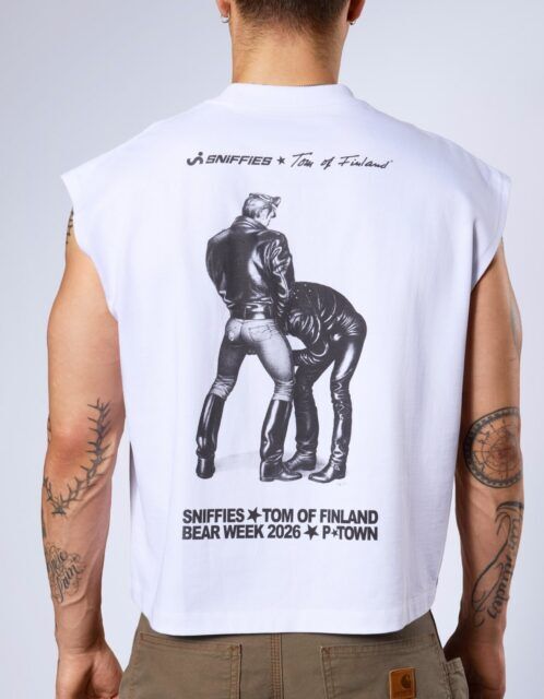 Sniffies et la Fondation Tom of Finland ont célébré la Bear Week 2026 à Provincetown avec des produits exclusifs, des DJ, de l'art queer et une collaboration en édition limitée.