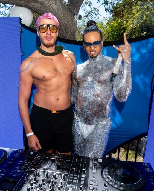 EVITA et MISTR ont investi un manoir d'Hollywood Hills pour une fête de fin d'été au bord de la piscine remplie de morceaux house, de numéros de drag et de sensibilisation vitale à la PrEP.
