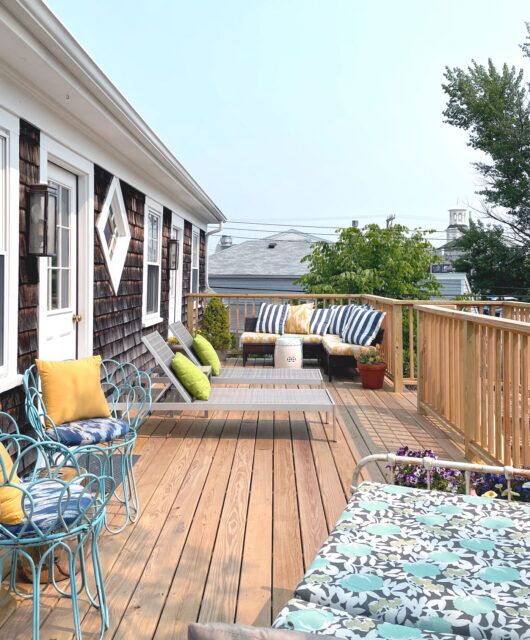 Outdoors Upper Deck. Photo Courtesy of Salt Hotels