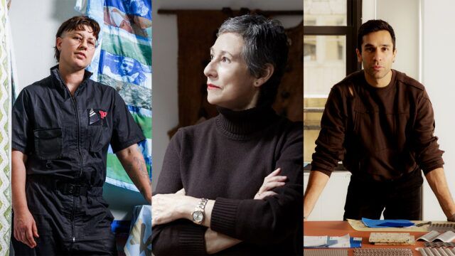 (De gauche à droite) Bex McCharen, Cristina Grajales et Jaffer Kolb