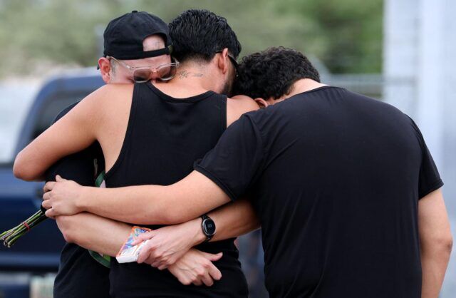 Tucson police investigate a tragic hate crime at Venture-N gay bar after two patrons were killed. The local LGBTQ+ community honors the lives lost.