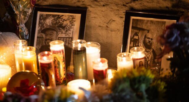 Tucson police investigate a tragic hate crime at Venture-N gay bar after two patrons were killed. The local LGBTQ+ community honors the lives lost.