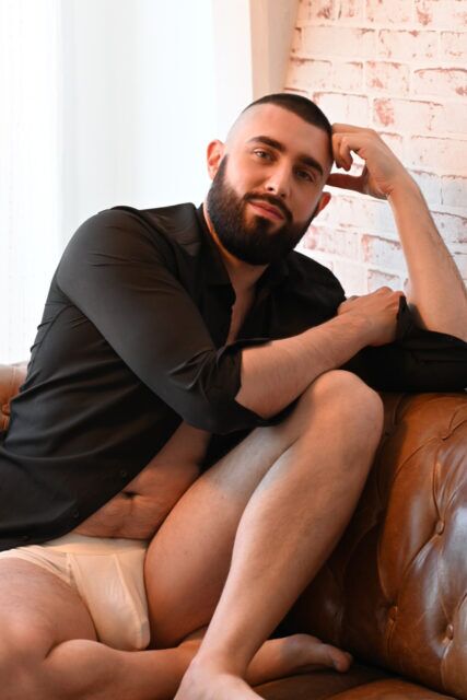 Filmmaker and Egyptologist Curtis Woodside talks about reclaiming body confidence, vulnerability, and self-expression through a nude shoot in Milan.