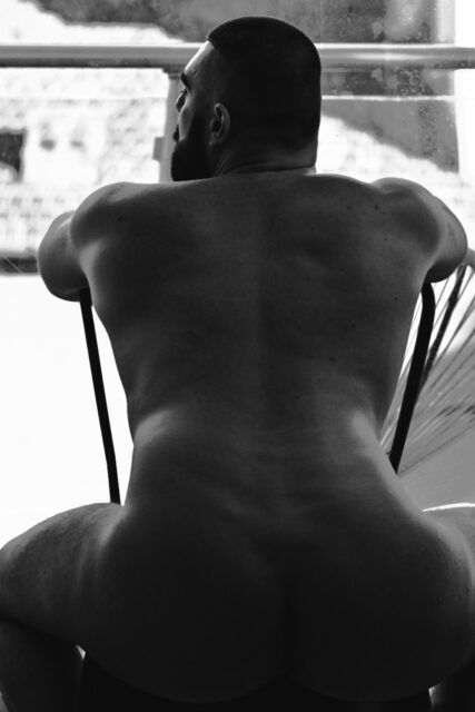 Filmmaker and Egyptologist Curtis Woodside talks about reclaiming body confidence, vulnerability, and self-expression through a nude shoot in Milan.