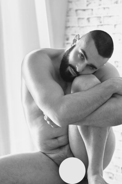 Filmmaker and Egyptologist Curtis Woodside talks about reclaiming body confidence, vulnerability, and self-expression through a nude shoot in Milan.